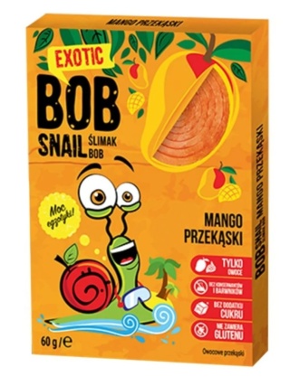 BOB SNAIL Przekąska mango 60 g