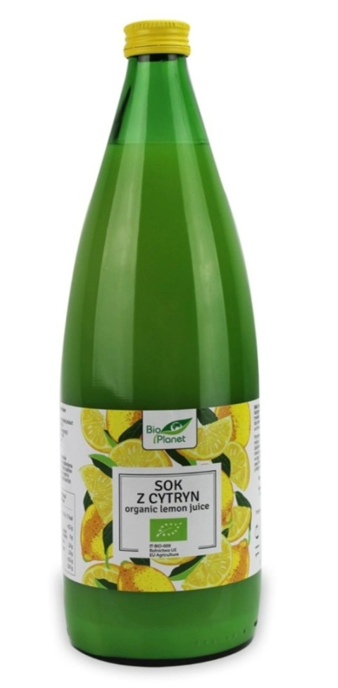 Bio Planet Sok Z Cytryn NFC 100% BIO 1 L Bio Planet Sok Z Cytryn NFC 100% BIO 1 L