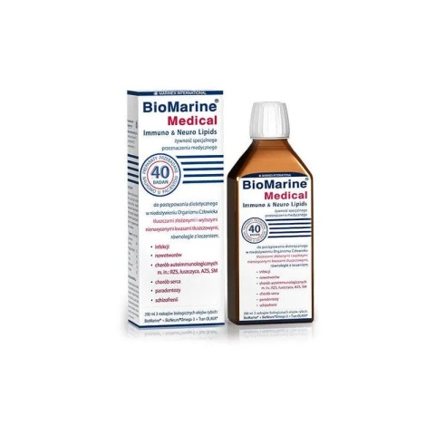 BioMarine® Medical Immuno & Neuro Lipids płyn 200 ml BioMarine® Medical Immuno & Neuro Lipids płyn 200 ml
