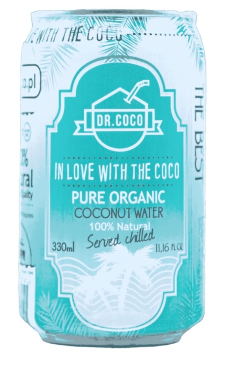 DR COCO woda kokosowa 330 ml DR COCO woda kokosowa 330 ml