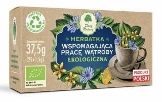 Dary Natury Herbatka Wspomagająca Pracę Wątroby BIO (25 x 1,5 g) 37,5 g