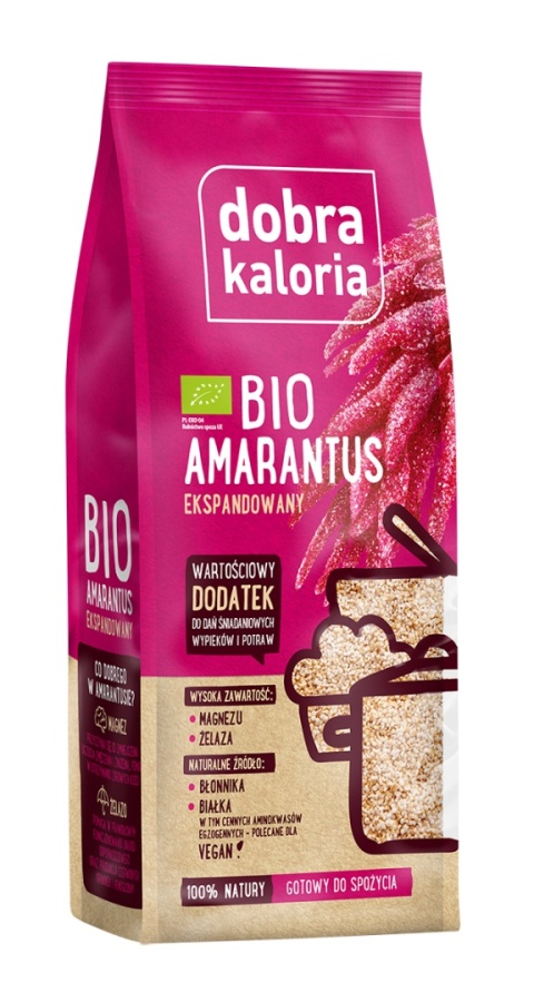 Dobra Kaloria BIO Amarantus ekspandowany 120g Dobra Kaloria BIO Amarantus ekspandowany 120g