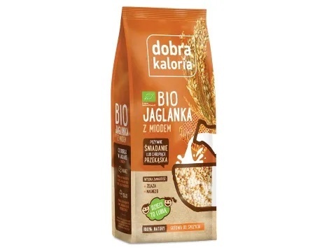 Dobra Kaloria BIO Jaglanka z miodem 120g Dobra Kaloria BIO Jaglanka z miodem 120g