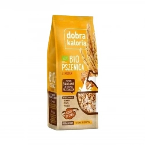 Dobra Kaloria BIO Pszenica z miodem 140g Dobra Kaloria BIO Pszenica z miodem 140g