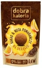 Dobra Kaloria Kulki kakao & nuta pomarańczy 65g Dobra Kaloria Kulki kakao & nuta pomarańczy 65g