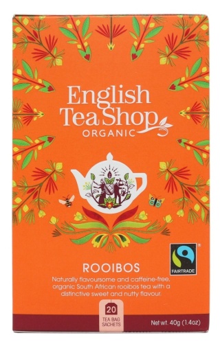 ENGLISH TEA SHOP Herbatka Rooibos BIO (20 x 2 g) 40 g