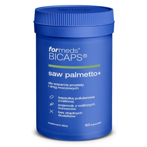 ForMeds Bicaps Saw Palmetto+ 60 kapsułek ForMeds Bicaps Saw Palmetto+ 60 kapsułek