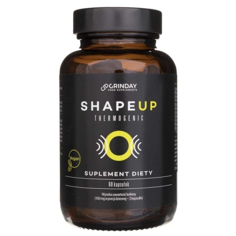 Grinday Shape Up Thermogenic 60 kapsułek Grinday Shape Up Thermogenic 60 kapsułek