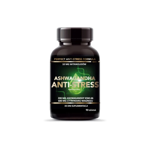 Intenson Ashwagandha Anti Stress 90 tabletek Intenson Ashwagandha Anti Stress 90 tabletek