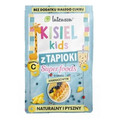Intenson Kisiel z tapioki Kids ananasowy 30g Intenson Kisiel z tapioki Kids ananasowy 30g