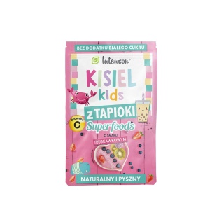 Intenson Kisiel z tapioki Kids truskawkowy 30g
