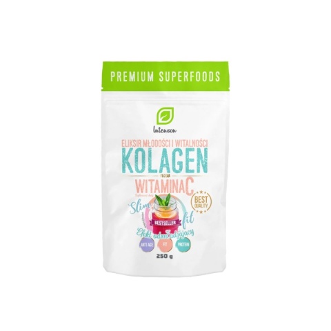 Intenson Kolagen + Witamina C w proszku 250g Intenson Kolagen + Witamina C w proszku 250g