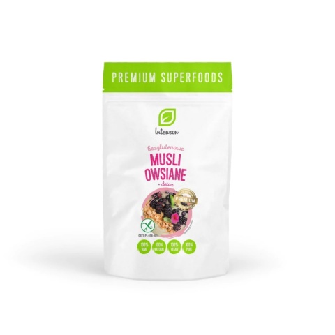 Intenson Musli bezglutenowe + Detox 200g Intenson Musli bezglutenowe + Detox 200g