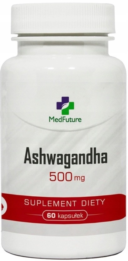 MedFuture Ashwagandha 500mg 60 kapsułek MedFuture Ashwagandha 500mg 60 kapsułek