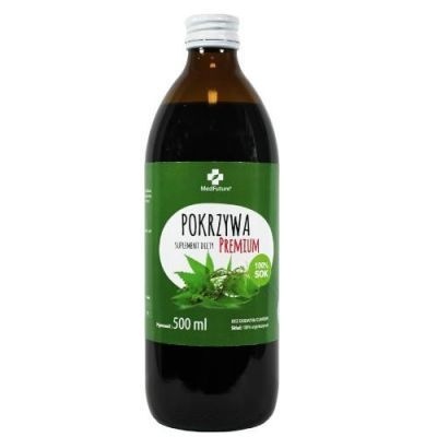 MedFuture Sok z pokrzywy 500 ml MedFuture Sok z pokrzywy 500 ml