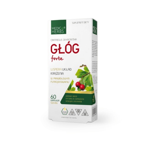 Medica Herbs Głóg Forte 60 kapsułek Medica Herbs Głóg Forte 60 kapsułek