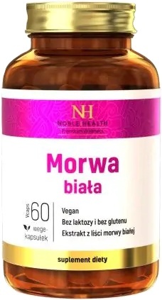 Noble Health Morwa biała 60 kapsułek