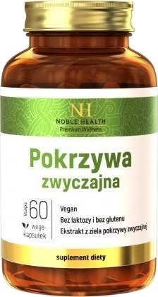Noble Health Pokrzywa zwyczajna 60 kapsułek