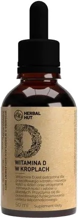 Noble Health Witamina D w kroplach 50 ml