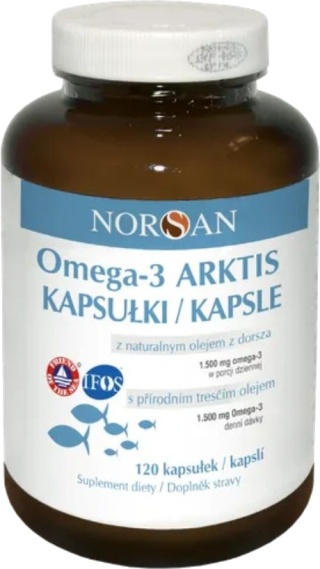 Norsan Omega-3 Arktis Kapsułki 120 kapsułek