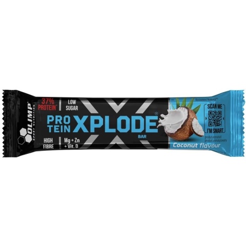 Olimp Protein Xplode bar baton proteinowy 40 g o smaku kokosowym Olimp Protein Xplode bar baton proteinowy 40 g o smaku kokosowym