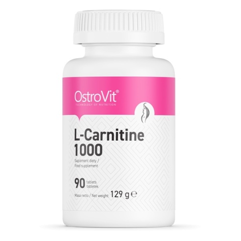 OstroVit L-Carnitine 1000 mg 90 tabletek OstroVit L-Carnitine 1000 mg 90 tabletek