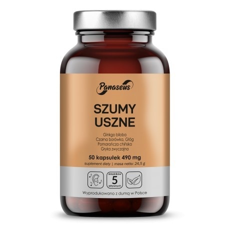 Panaseus Szumy uszne 50 kapsułek Panaseus Szumy uszne 50 kapsułek