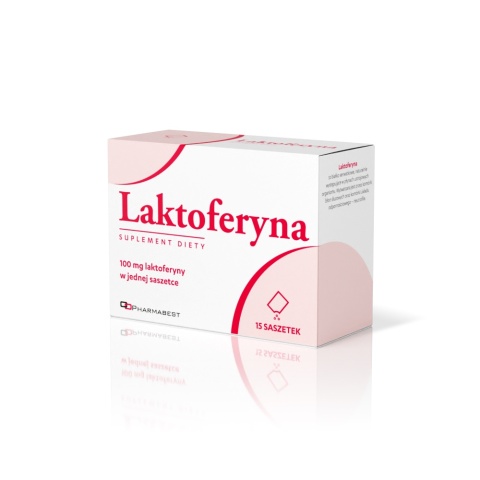 Pharmabest Laktoferyna 100mg 15 saszetek Pharmabest Laktoferyna 100mg 15 saszetek