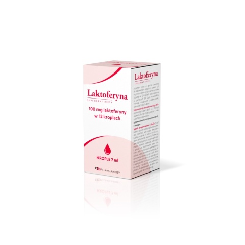 Pharmabest Laktoferyna w kroplach 7 ml Pharmabest Laktoferyna w kroplach 7 ml