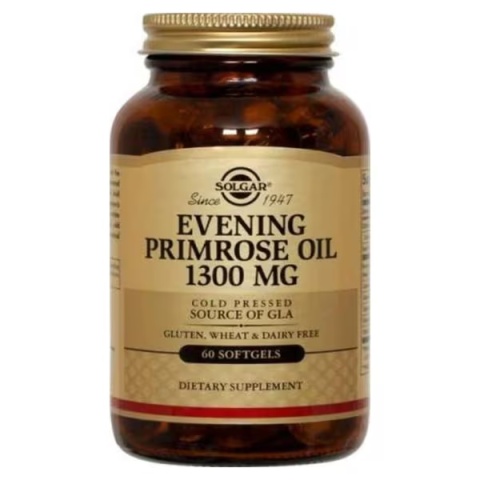 Solgar Evening Primrose Oil (Olej z wiesiołka) 1300 mg 60 kapsułek Solgar Evening Primrose Oil (Olej z wiesiołka) 1300 mg 60 kapsułek