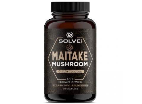 SolveLabs Maitake (Żagwica listkowata) 10:1 60 kapsułek SolveLabs Maitake (Żagwica listkowata) 10:1 60 kapsułek