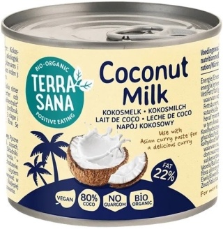 Terrasana Coconut Milk Napój Kokosowy 22% tłuszczu BIO 200 ml