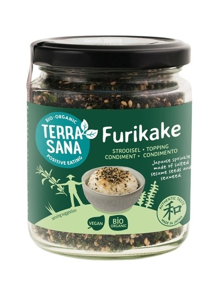 Terrasana Furikake (Mieszanka Sezamu i Alg Morskich) BIO 100g Terrasana Furikake (Mieszanka Sezamu i Alg Morskich) BIO 100g