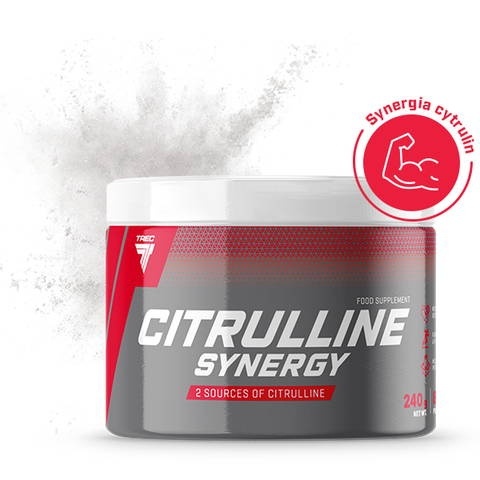 Trec Citrulline Synergy 240 g o smaku arbuzowo jabłkowym Trec Citrulline Synergy 240 g o smaku arbuzowo jabłkowym