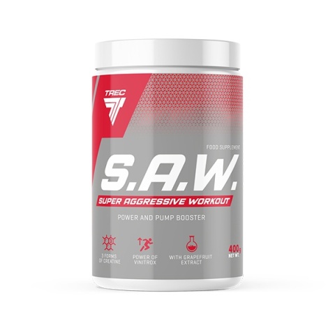 Trec S.A.W. w proszku 200g o smaku wiśniowo - grejpfrutowym Trec S.A.W. w proszku 200g o smaku wiśniowo - grejpfrutowym