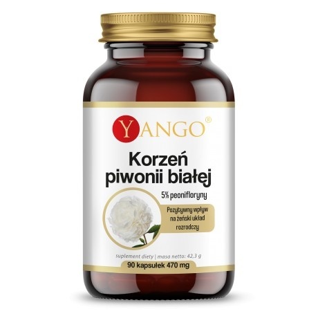 YANGO Korzeń piwonii 90 kapsułek YANGO Korzeń piwonii 90 kapsułek