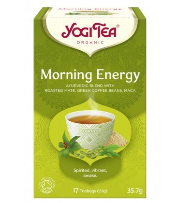 Yogi Tea Herbata Morning Energy Poranna Energia BIO (17 x 2,1 g) 35,7 g Yogi Tea Herbata Morning Energy Poranna Energia BIO (17 x 2,1 g) 35,7 g