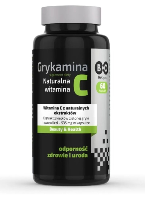 BIOORGANIC POLSKA Grykamina C 60 kapsułek BIOORGANIC POLSKA Grykamina C 60 kapsułek