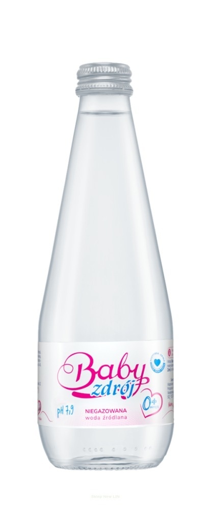 Baby Zdrój (Aqua East) Woda źródlana niegazowana 330 ml Baby Zdrój (Aqua East) Woda źródlana niegazowana 330 ml
