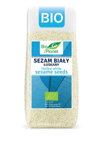 Bio Planet Sezam Biały Łuskany BIO 200 g