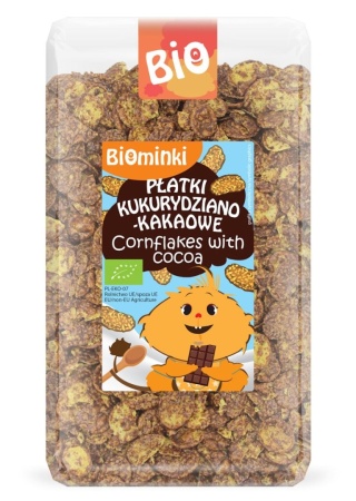 Biominki Płatki Kukurydziano-Kakaowe BIO 300 g