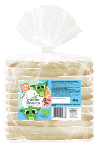 Biominki Wafle Gryczane Niesolone BIO 60 g