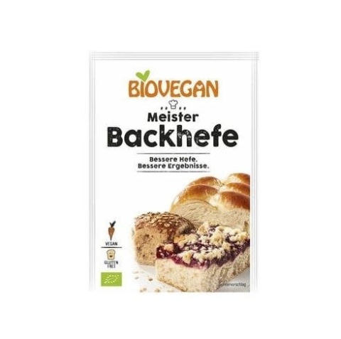 Biovegan Drożdże Suszone Bezglutenowe BIO 7 g Biovegan Drożdże Suszone Bezglutenowe BIO 7 g