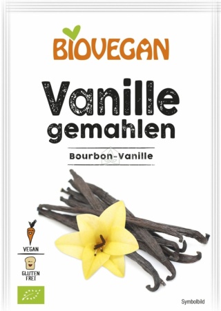 Biovegan Wanilia Bourbon Mielona Bezglutenowa BIO 5 g