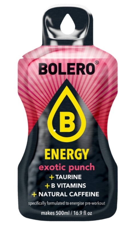 Bolero Energy Exotic Punch 7g Bolero Energy Exotic Punch 7g