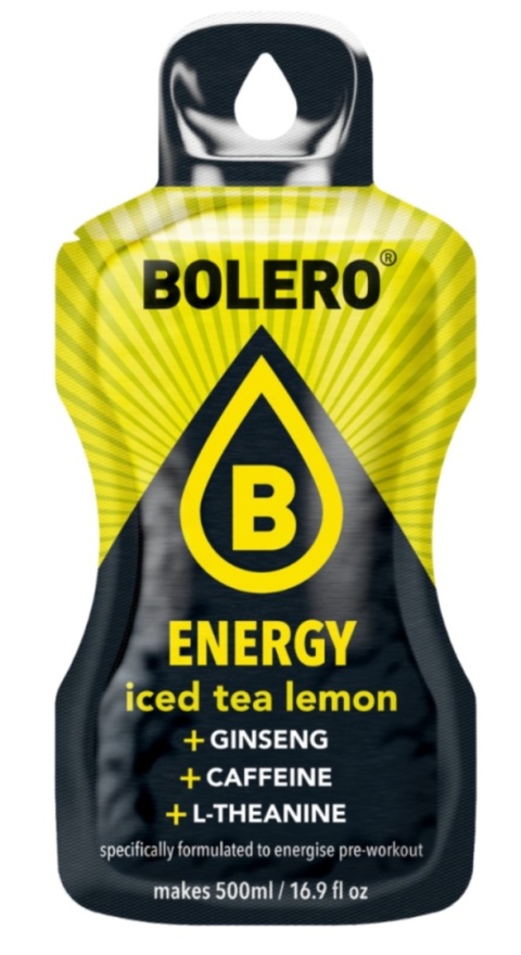 Bolero Energy Iced Lemon 7g Bolero Energy Iced Lemon 7g