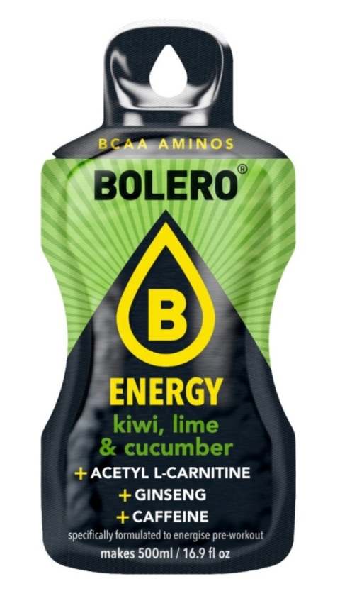 Bolero Energy Kiwi Lime Cucumber 14g Bolero Energy Kiwi Lime Cucumber 14g