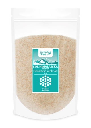 Crystalline Planet Sól Himalajska Różowa Drobna 1 kg