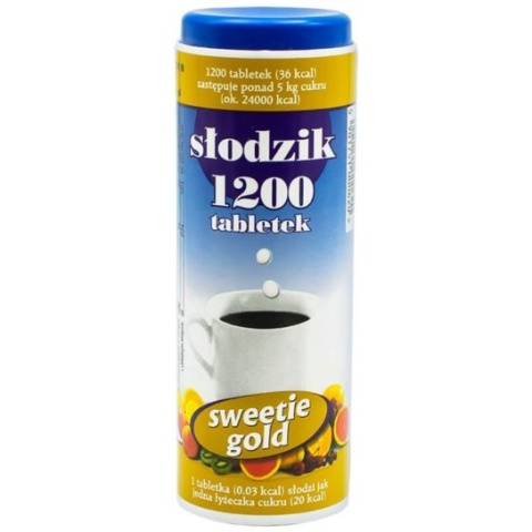 DOMOS Słodzik Sweetie Gold 1200 tabletek DOMOS Słodzik Sweetie Gold 1200 tabletek