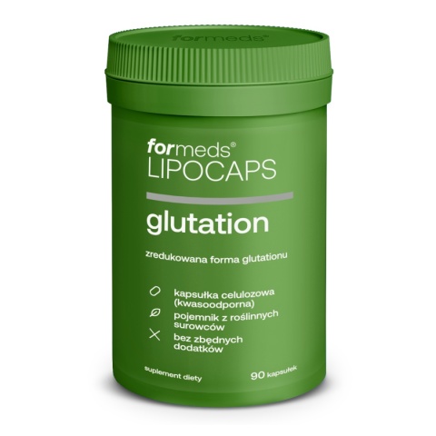 ForMeds Lipocaps Liposomalny Glutation 90 kapsułek ForMeds Lipocaps Liposomalny Glutation 90 kapsułek